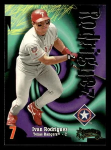 Ivan Rodriguez 1998 Circa Thunder Card #63 Texas Rangers - Picture 1 of 2