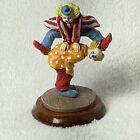 4” Figure Of Resin Clowns  Jumping Over Each Other
