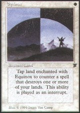1x Equinox NM, English MTG Legends