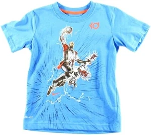Nike Boys Kevin Durant Basketball Graphic Print Tee T-Shirt (7) - Picture 1 of 1