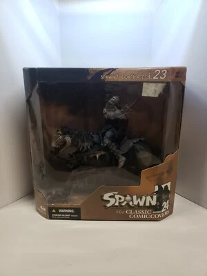 Black Knight & Battlehorse & Ax Deluxe Set McFarlane Spawn 24 Dark Ages Amricons - Image 1 of 4