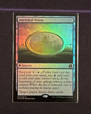 Foil Ancestral Vision NM+ Iconic Masters - Image 1 of 2