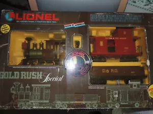 Lionel Large Scale Gold Rush Special Train Set 1987 G Scale Model No. 8 - Picture 1 of 10