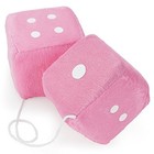 Pudgy Pedro's Pair of 3 Hanging Fuzzy Dice Party Supplies