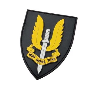 british special air service SAS PVC SF rubber SOF patch - Picture 1 of 1