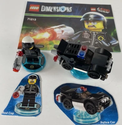Lego Dimensions Fun Pack 71213 Bad Cop The LEGO Movie Tags Tested Working. - Image 1 of 4