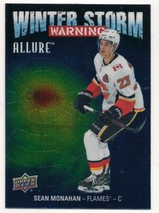 Sean Monahan 19-20 Upper Deck Allure Winter Storm Warning