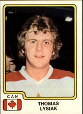 1979 Panini Stickers #59 Tom Lysiak - NM-MT