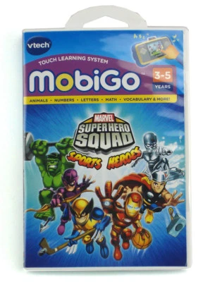 MobiGo Marvel Super Hero Squad Sports Learning System Vtech 3-5 Years Sealed New - Image 1 of 2
