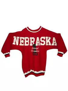 XL Nebraska National Champion Sweatshirt Vintage Corn Huskers Football - Bild 1 von 6