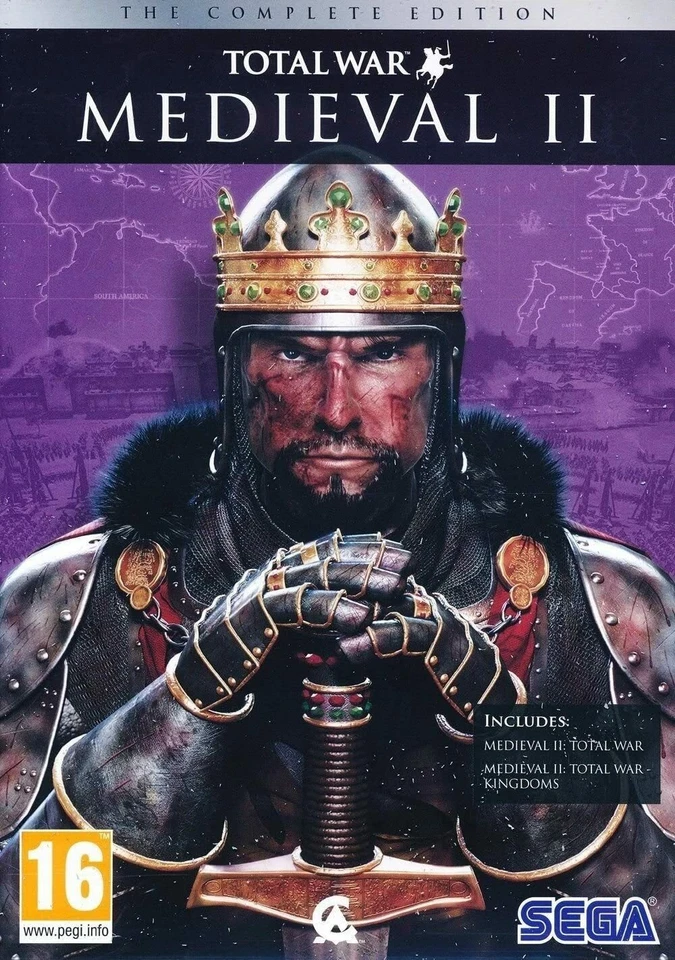 Total War: Medieval Complete II Includes Medieval 2 Total War plus Kingdoms NEW - Image 1 of 1