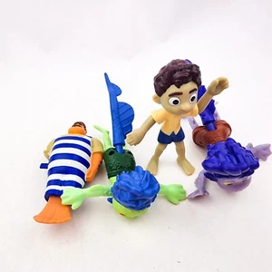 Disney Luca Mcdonalds Happy Meal Spielzeug Figuren Figuren 2021 Lot 4 Cake Topper D - Bild 1 von 9