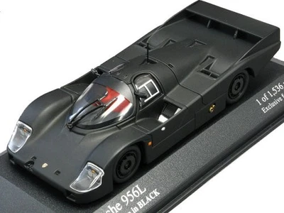 PMA 1/43 Porsche 956L Homologación Producto Acabado Negro Modelo Coche Kyosho Foto 1 de 3