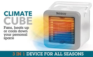 Beldray® Portable Personal Space Climate Cube, Heater/Cooler, 2 Fan Speed - Picture 1 of 21