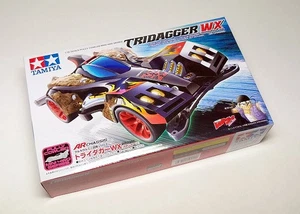 Tamiya Model Mini 4WD Racing Car 1/32 Scale Tridagger WX AR Chassis 19449 - Picture 1 of 1