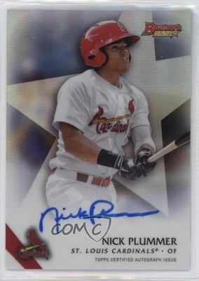 2015 Bowman's Best Best of 2015 Auto Refractor Nick Plummer #B15-NP Auto - Image 1 of 2