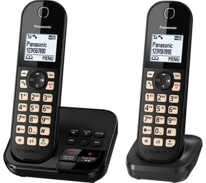 Panasonic KX-TGC462 Cyfrowy telefon bezprzewodowy z sekretarką - Podwójna słuchawka - Zdjęcie 1 z 1
