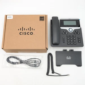 Cisco IP Phone 7841 w/ Multiplatform Phone Firmware - (CP-7841-3PCC-K9) - Black - Afbeelding 1 van 9