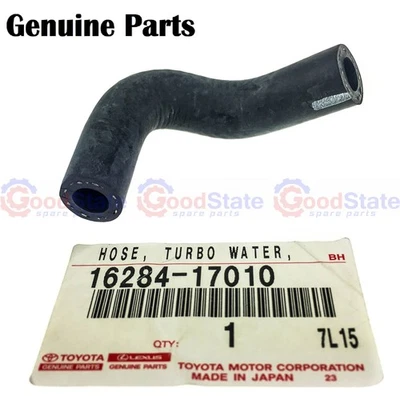 Genuine Toyota LandCruiser HDJ101 HDJ100 1HD 4.2 Diesel Turbo Water Bypass Hose - Image 1 of 2