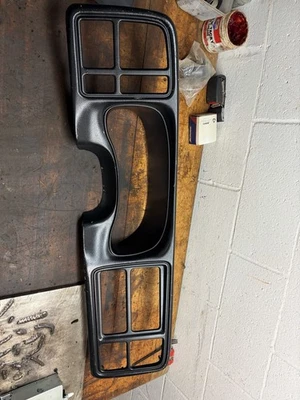 Cuadro de instrumentos Chevrolet GMC GMT800 1999-2002 bisel gris OEM Foto 1 de 4