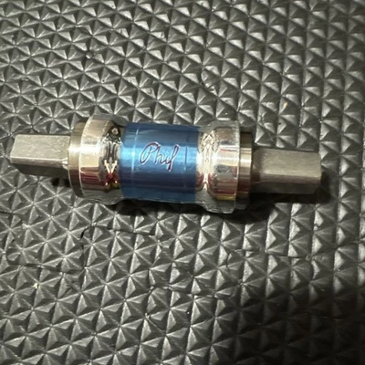 Phil Wood 110mm JIS Square Taper Stainless Bottom Bracket 68/73mm Offset - Image 1 of 2