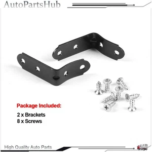 2 x Glove Box Repair Kit For Audi Lid Hinge A4 S4 RS4 B6 B7 8E Bracket 2001-2008 - Picture 1 of 5