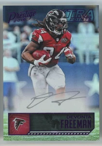 2016 Prestige Xtra Point Purple Devonta Freeman #035/100 Autograph - Picture 1 of 2