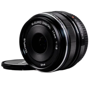 Olympus M.Zuiko Digital 17mm F/1.8 Wide Angle Lens For Micro Four Thirds Mount - Picture 1 of 5