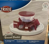 cat activity tunnel feeder