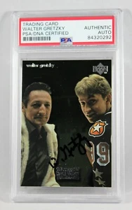 1998 UPPER DECK MCDONALDS #T1 WALTER GRETZKY SIGNED CARD PSA/DNA WAYNE UD RARE - Picture 1 of 2