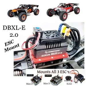 RCP-ESC Halterung passend für Losi DBXLE 2.0 8s Cobra 5-XLX2 - Max 5 - Max 6 SUPER MOUNT - Bild 1 von 24