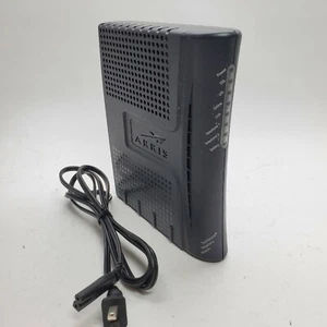 Arris TM602G/CT Cable Modem, Internet & Telephone *Missing Battery Cover* - Picture 1 of 7
