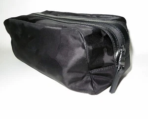 Michael Kors Vanity Bag Toiletry Kit Unisex Nylon Black Large - Picture 1 of 18