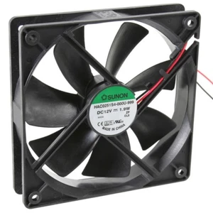 HAC0251S4-999 Axial-Lüfter 120x120x25mm 12V= 93m³/h 29,6dBA Hersteller Sunon - Afbeelding 1 van 1