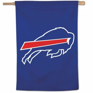 BUFFALO BILLS LOGO 28"X40" BANNER FLAG NEW WINCRAFT 👀 - Picture 1 of 1
