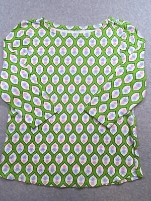 Blusa Top Charter Club Mujer Grande Verde Algodón Supima Súper Suave Foto 1 de 4