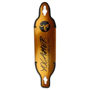 Yocaher Aluminium Drop Through Longboard Deck - Gold - Bild 1 von 3