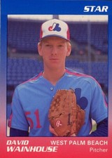 1989 Star West Palm Beach Expos DAVID WAINHOUSE RC EXPOS CANADA
