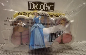 Disney Princess Cinderella Transforms DecoPac Birthday Party Decoration Cake Set - Picture 1 of 5