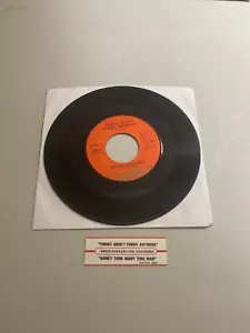 MERLE HAGGARD THINGS AREN'T FUNNY ANYMORE 7" SINGLE 45 RECORD ON CAPITOL VG+ - Picture 1 of 2