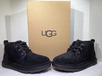 UGG Women’s Size 6 EU 37 Black Neumel Lined Winter Ankle Boots AJ-138 - Imagem 1 de 4