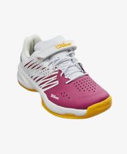 Wilson Junior Tennis Shoes Kaos K 2.0 Kids Girls/Boys Pink/White Kids Size 1Y