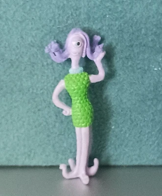 迪士尼皮克斯怪物 Inc Fright Pack 公仔 - 西莉亚 — 第 1/2 张图片