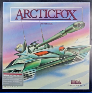 APPLE II -- ARCTICFOX (ELECTRONIC ARTS - DISK) - Picture 1 of 5