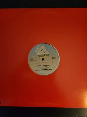 Nina Hagen / Lena Lovich - Don't Kill The Animals 12" UK Vinyl 3 Track Maxi  Foto 1 de 4