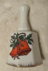 De colección~Campana de Navidad~Patrón de campana~Por Brinn's Pittsburgh, PA~4 1/8" de alto - Imagen 1 de 7