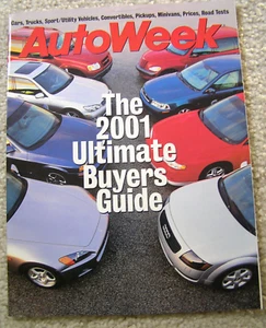 THE 2001 AUTOWEEK ULTIMATE BUYERS GUIDE MAGAZINE - Picture 1 of 1