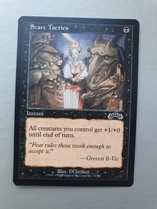 Scare Tactics , MTG Exodus (1998), Common Black Instant NM - Picture 1 of 2