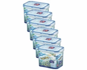 Lock & Lock HPL - Set di 6 Contenitori per Alimenti, 1,0 Litri (q4u) - Foto 1 di 1