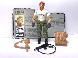 Outback V1 G.I. Joe 1987 Hasbro Vintage Action Figure - Picture 1 of 8